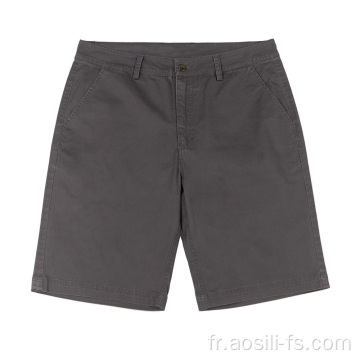 Shorts en sergé pour hommes